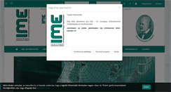 Desktop Screenshot of imeonline.hu